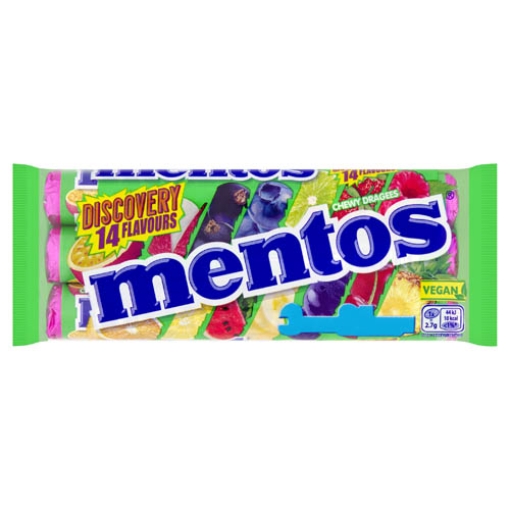 Picture of Mentos Discovery MULTI 114g (38g x 3Pk) x25