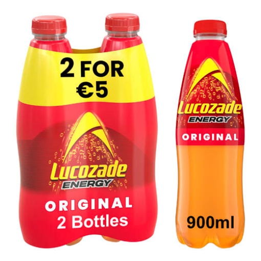 Picture of 900 Original Lucozade TWIN Pack €5 x6 DRS 
