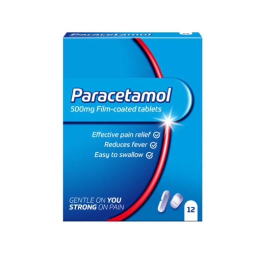 Picture of Pfizer Paracetamol 500G 12's x12