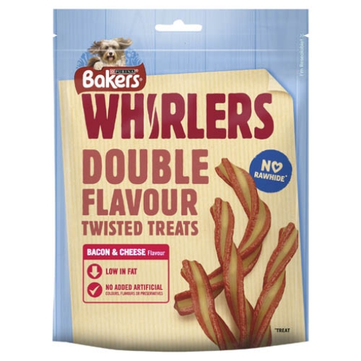 Picture of Bakers Whirlers Bacon & Cheese 130gx6