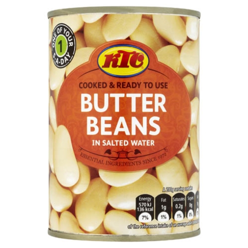 Picture of KTC Butter Beans 400g x12