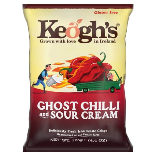 Picture of Keoghs LGE Ghost Chilli & Sour Cream 125g x12