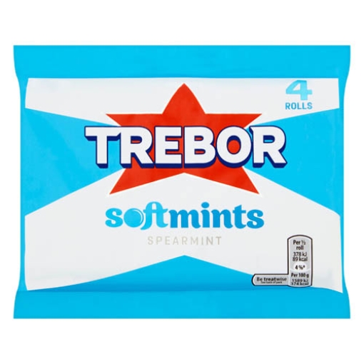 Picture of Softmint Blue Spearmint Multi 152G 4Pk x 18