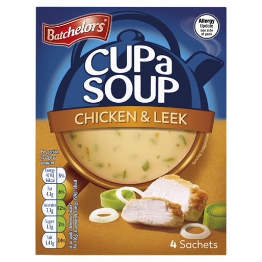 Picture of Batch (UK) CupASoup Chicken & Leak 86g x9