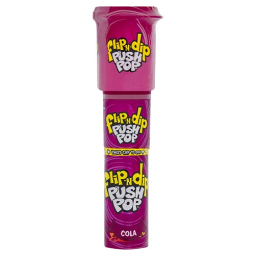 Picture of Bazooka Flip n Dip Push Pops x12