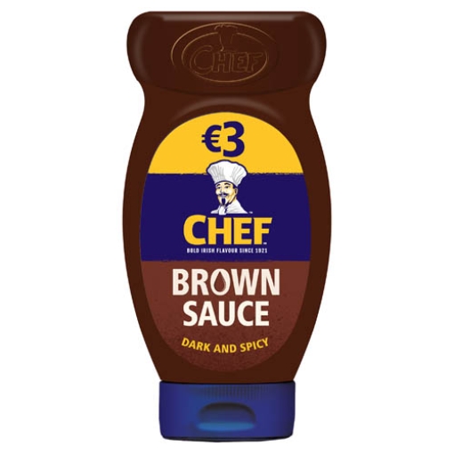 Picture of Chef Brown Sauce Top Down PM€3 385g x12