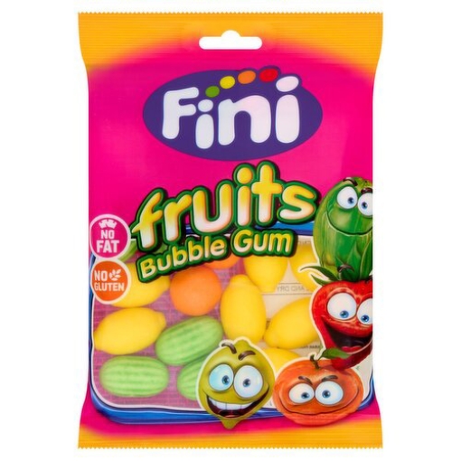 Picture of Bags Fini BubbleGum Fruits 80g x12