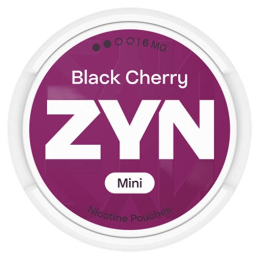 Picture of Zyn Black Cherry Mini  6mg 2D Nico Pouch x5