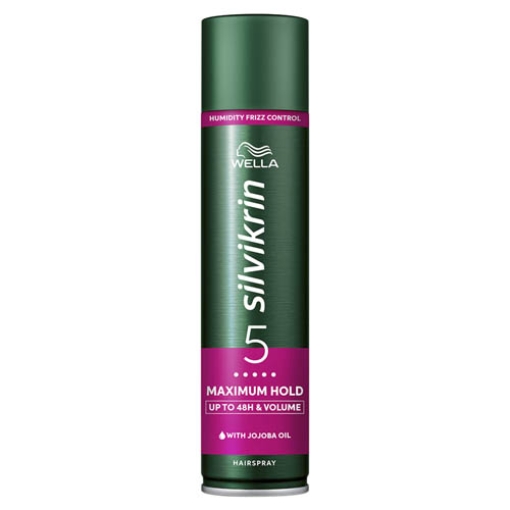 Picture of Silvikrin Hairspray Max Hold 400ml x6