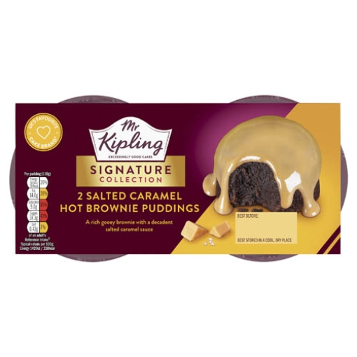 Picture of Kipling Signature Salted Caramel Brownie Pudding x