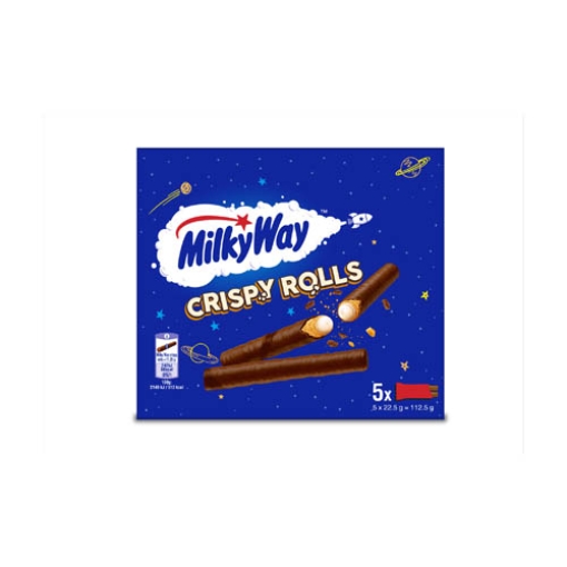Picture of Milky Way Crispy Rolls Multi (117g) 5pk x14