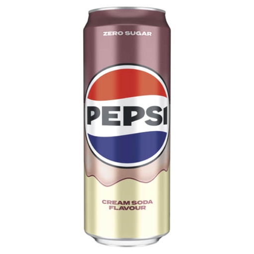 Picture of 330 Pepsi Cream Soda Can x24 DRS