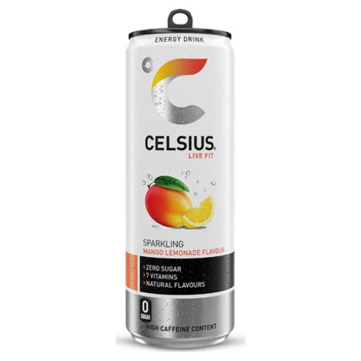 Picture of 355 Celsius Mango Lemonade SparkCan x12 DRS