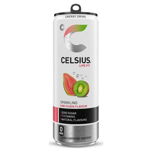 Picture of 355 Celsius Kiwi Guava Spark  Can x12 DRS 