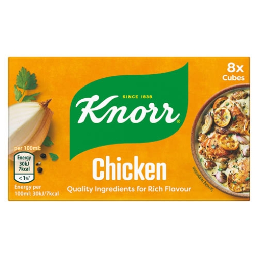 Picture of Knorr Stock Cubes Chicken 8s 80g x12