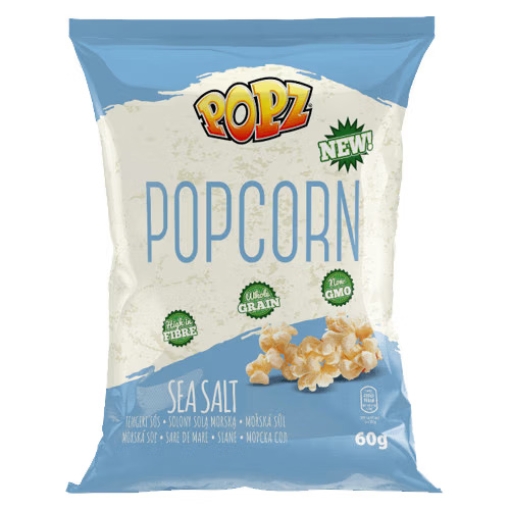 Picture of Popz Popcorn Sea Salt 60g x14