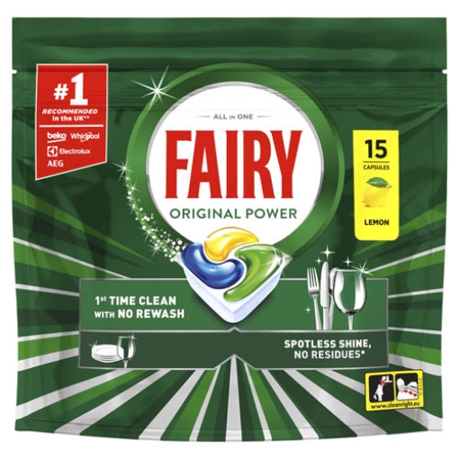 Picture of Fairy Dishwasher Platinum Lemon Tabs 14s x6