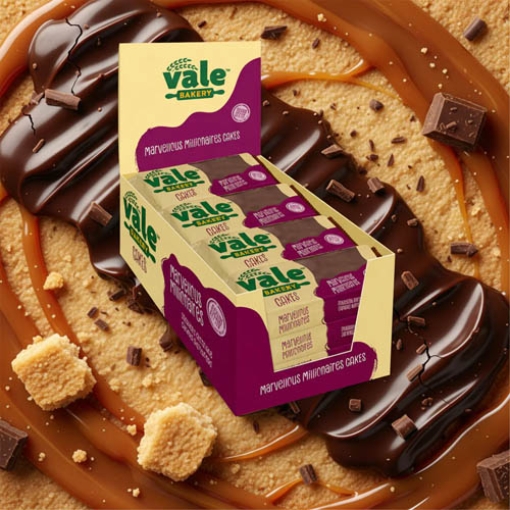 Picture of VALE Millionaires Caramel Shortbread 70g x16