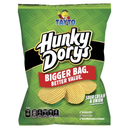Picture of Tayto Hunky Dorys STD Sour Cream & Onion 45g x50
