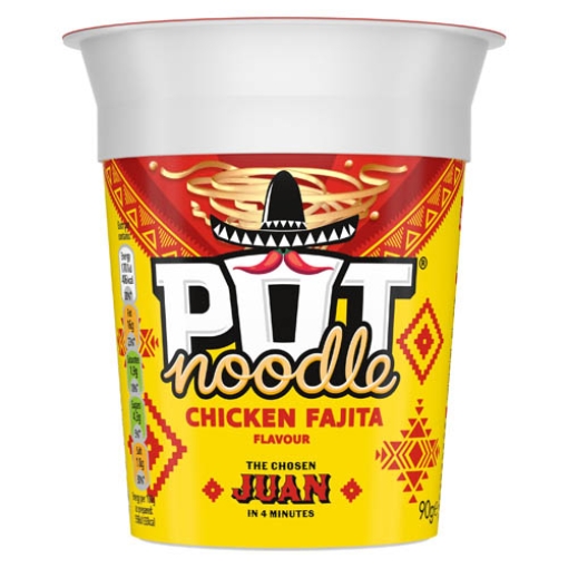 Picture of Pot Noodle Chicken Fajita 90g x12