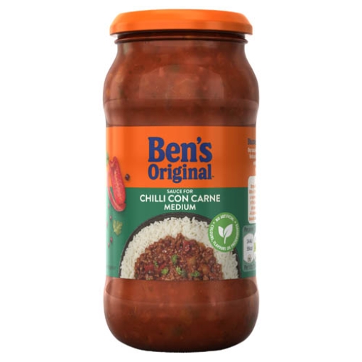 Picture of Bens Chilli Con Carne HOT Sauce 450g x6