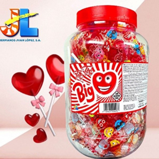 Picture of Big Heart Lollipop 25c x90