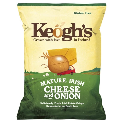 Picture of Keoghs LGE Cheese & Onion 125g x12
