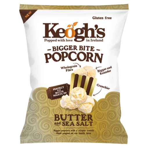 Picture of Keoghs LGE Popcorn Butter & Sea Salt 70g x12