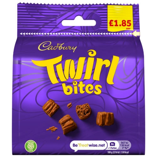 Picture of  Bags Twirl Bites 85g Cad x10