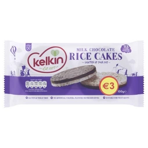 Picture of Kelkin Choc Rice Cakes 90g PM€3 x16