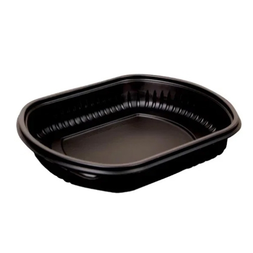 Picture of Case Microwave Black Tray 1Comp 34oz (40sx8) x320 