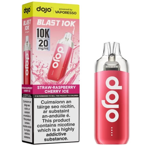 Picture of Dojo Blast 10k KIT Strawberry Rasp Cherry Ice x5