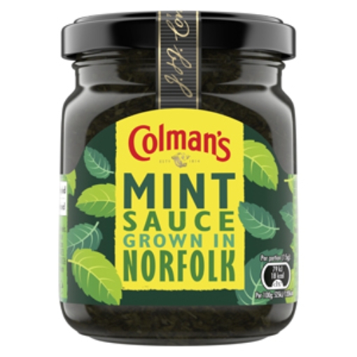 Picture of COLMANS Mint Sauce 165g Jar x8