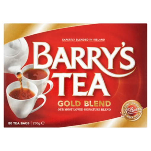 Picture of Barrys Gold Blend Tea 80' 250g +25% Free x6