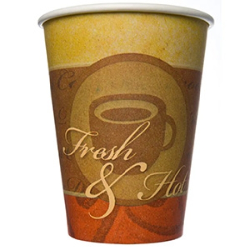 Picture of CASE Cup 8oz SW Fresh&Hot Cup Paper 50s X20