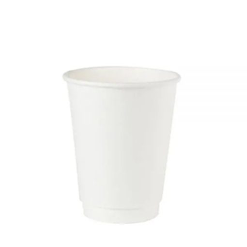 Picture of CASE Cup 8oz DW White Cup Paper Matte 25s X20