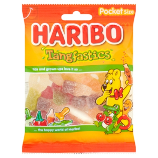 Picture of Haribo Tangfastics VENDING Bags 90g x24