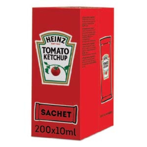 Picture of Heinz Sachet Ketchup 10ml x200