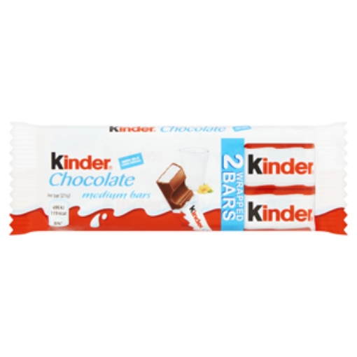Picture of Kinder Choc T2Medium Snackbar 2Finger 42g x24