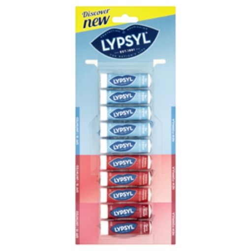Picture of Lypsyl Assorted Flavours  x10
