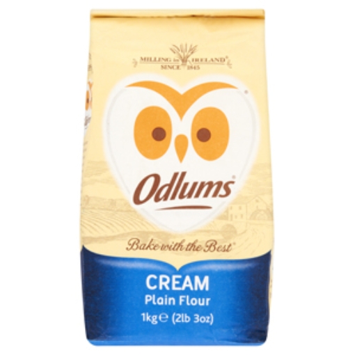 Picture of Odlums Plain Cream Flour 1kg x15