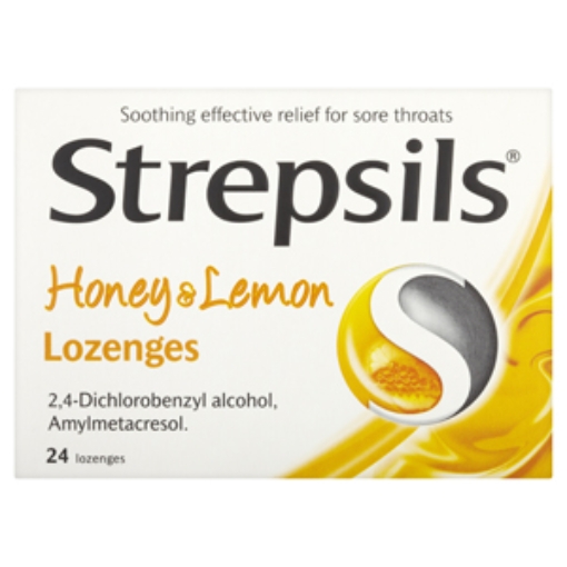 Picture of STREPSILS Honey & Lemon 24 x12