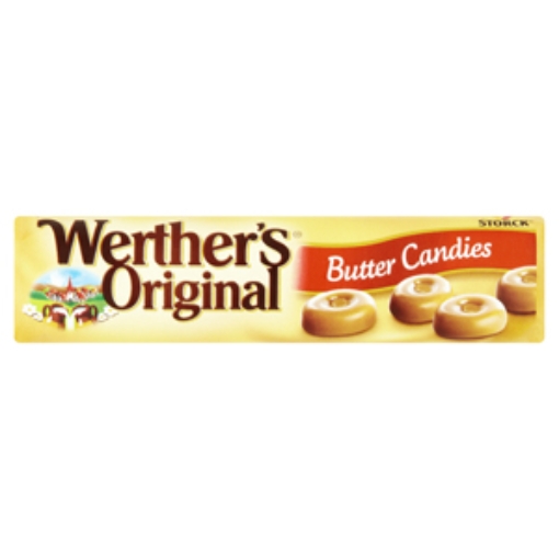 Picture of Werthers Original Roll Butter Candies (RED) x24