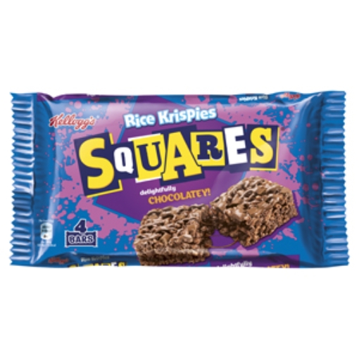 Picture of Rice Krispies Sq Total Choc Multi 144g x4pk x11
