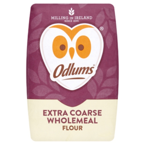 Picture of Odlums Wholemeal Extra Coarse Flour 2kg x8