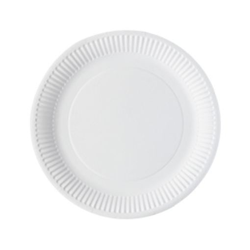 Picture of Case Plates Paper White Spirit 7" Pack 100 x10