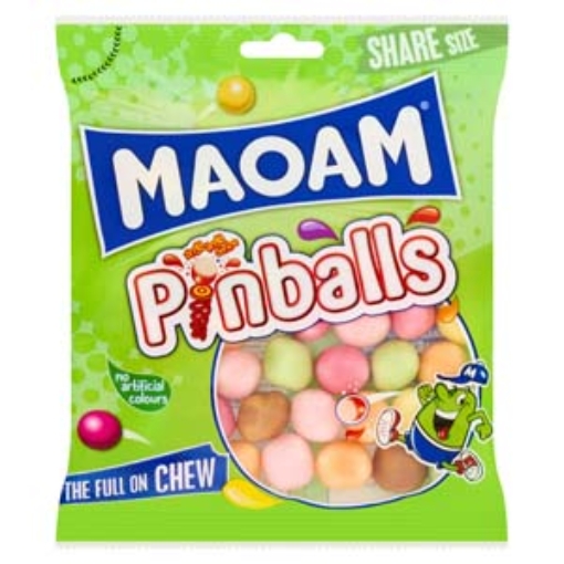 Picture of Bags Haribo Pinballs 140g x14