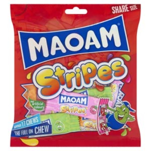 Picture of Bags Haribo Maoam Stripes 140g x14