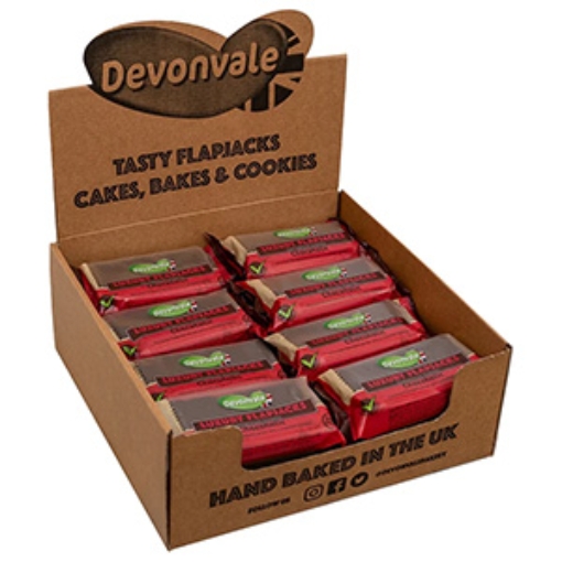 Picture of Flapjack Chocoholic Lux Devonvale 90g  x24