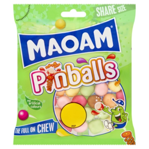 Picture of Bags Haribo Maoam Pinballs PM €1.25 140g x30